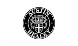 Austin Healey Logo schwarz
